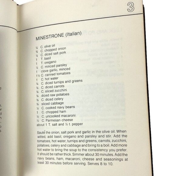 Dallas Museum Of Fine Arts Gallery Buffet Soup Cookbook Hardcover 1980s Edition - Picture 5 of 8